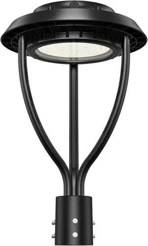 Vista 9 de Luz LED de poste superior de 60 W con fotocélula, 60 W, 48 W, 36 W, ajustable, 8400 lúmenes, CCT ajustable 3000/4000/5000K, luces de poste al aire