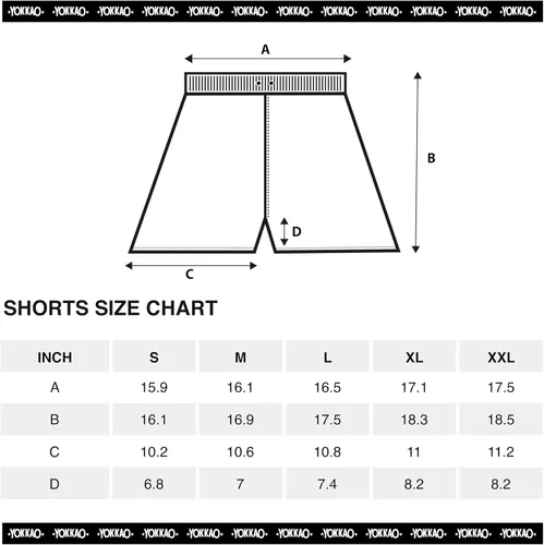Vista 5 de YOKKAO Muay Thai - Pantalones cortos de boxeo, pantalones cortos de entrenamiento