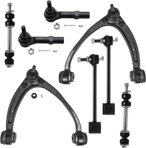 Vista 144 de Detroit Axle - Kit de suspensión frontal de 8 piezas para Chevy Silverado