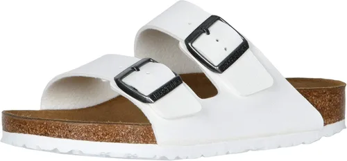 Vista 93 de Birkenstock Sandalias unisex Arizona con plantilla suave para adultos Lima activa
