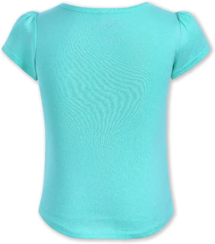 Vista 8 de Disney Paquete de 4 camisetas de manga corta para niña, Cenicienta, Bella, Rapunzel y Ariel