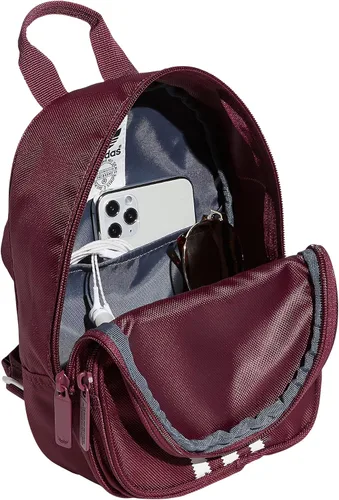 Vista 3 de adidas Originals Womens Santiago Mini Backpack Victory Crimson Purple One