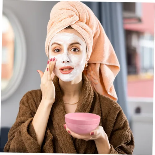 Vista 9 de Beaupretty Juego de cuencos para mezclar máscara facial, kit de bricolaje para el cuidado de la piel, máscara facial para hacer herramientas