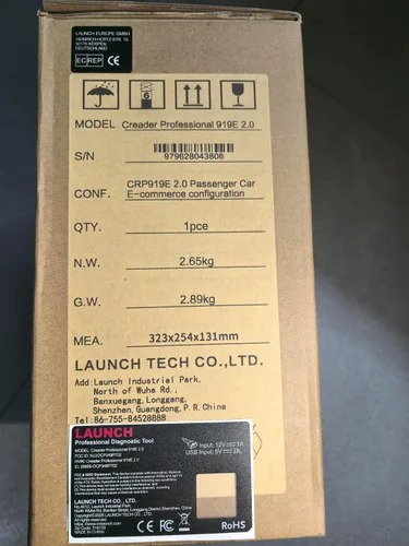 Vista 11 de LAUNCH Escáner X431 CRP919E OBD2, Herramienta de Escaneo Bidireccional 2026 como CRP919EBT, CANFD/DoIP/FCA SGW, Código ECU, 35+ Servicios, Pruebas