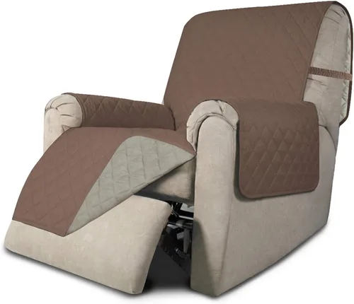 Vista 58 de Easy-Going - Funda reversible para sofá, resistente al agua, con varillas de espuma y correas elásticas, protector de muebles para mascotas y perros