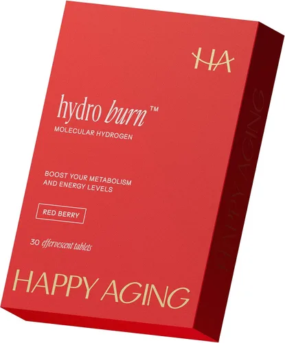 Vista 8 de Happy Aging Hydro Burn H2 Tabletas de agua de hidrógeno molecular Energía limpia y apoyo metabólico Hidrógeno molecular con magnesio