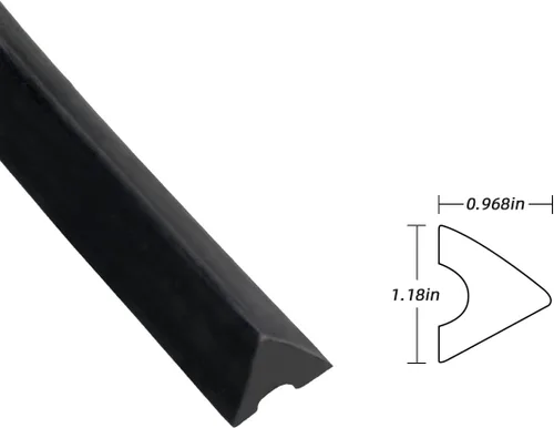 Vista 2 de Scott Edward Billiards K66 - Cojines de goma para riel de mesa de billar (juego de 6), accesorios de repuesto para parachoques, 7/8/9 pies y fundas