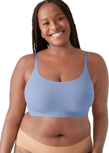 Vista 18 de True & Co - Brasier True Body con tirantes ajustables y cuello redondo para mujer Negro