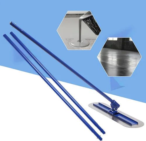 Vista 3 de Paleta de hormigón, kit de paleta de acabado ergonómico, herramienta de alisado de superficie para cemento y hormigón, herramientas de hormigón