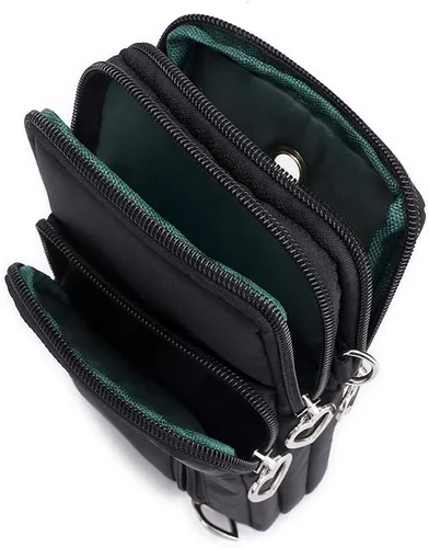 Vista 5 de Small Crossbody Wallet Phone Bag Women Mini Crossbody Purse Cell Phone Shoulder Bag Mini Wallet Over Shoulder Strap