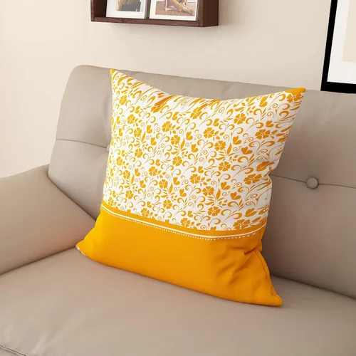 Vista 11 de Funda de almohada decorativa para sofá de sala de estar, patrón impreso de doble cara, funda de cojín naranja geométrica abstracta estilo nórdico