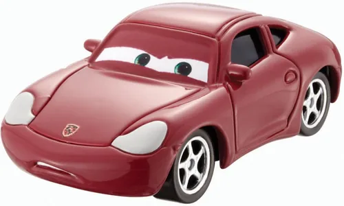 Vista 2 de Disney Pixar Cars Porsche con Allinol Vehículo fundido a troquel
