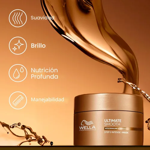 Vista 3 de Wella Professionals ULTIMATE SMOOTH Intense Mask with Deep Nourishment