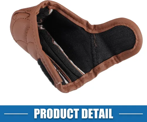 Vista 7 de Funda para pomo de palanca de cambios de automóvil con diseño transpirable, cubierta universal para palanca de cambios interior del vehículo
