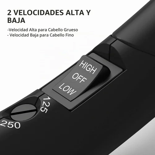 Vista 4 de Dan Technology Secador de pelo de viaje,Secador de pelo portátil,Mini