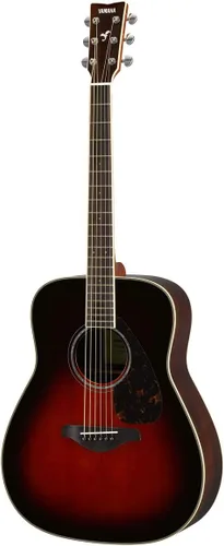 Vista 13 de Yamaha fg820 Guitarra Acústica, color natural, Natural
