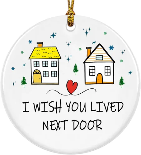 Vista 14 de Adornos de Navidad para gatos 2025, adorno divertido para árbol de Navidad, adornos únicos y lindos de madera para decoración - Regalos para amantes
