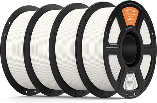 Vista 43 de ELEGOO Filamento de ácido poliláctico (PLA) mate 1.75mm Beige 1KG, filamento de impresora 3D de alta precisión, carrete de 1kg (2.2lbs) Compatible