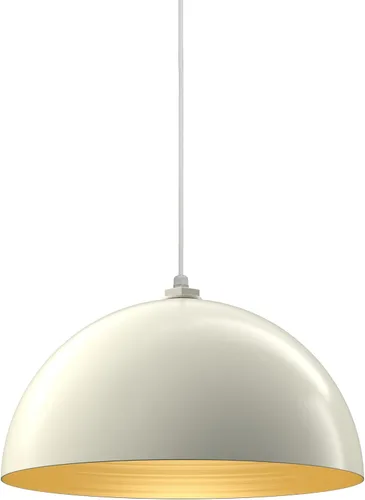 Vista 109 de Steel Lighting Co. Melrose - Lámpara colgante Montada en el techo Cúpula redonda de 18 pulgadas Estilo moderno contemporáneo de granja