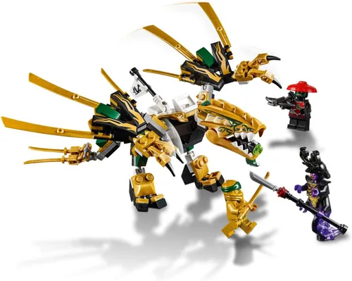 Vista 7 de LEGO NINJAGO Legacy Golden Dragon 70666 Kit de construcción (171 piezas)