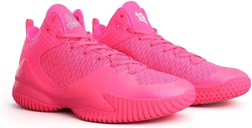 Vista 2 de PEAK Streetball Master - Zapatos deportivos de baloncesto para hombre transpirables, para exteriores, con amortiguación para ponerse
