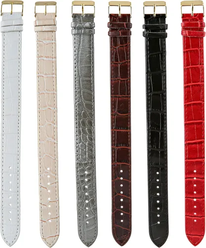 Vista 2 de Accutime XOXO XO9065 Reloj analógico de cuarzo analógico para mujer, tono dorado con correas intercambiables