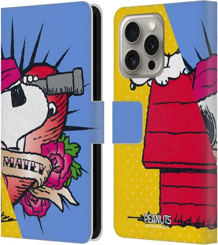 Vista 22 de Head Case Designs Peanuts Charlie & Woodstock Nap Halfs and Laughs - Funda de piel tipo cartera con licencia oficial compatible con Apple iPhone 11