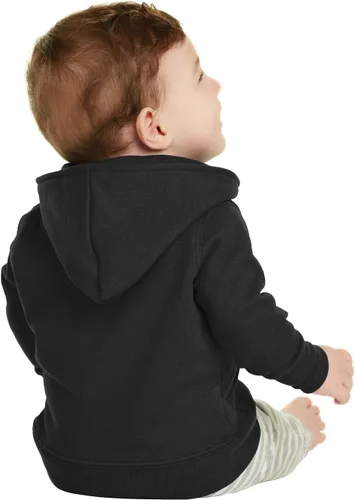 Vista 2 de Precious Cargo Sudadera unisex con capucha y cremallera completa para bebé