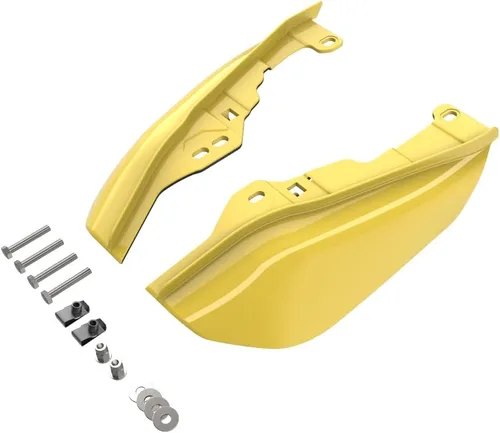 Vista 65 de Advanblack Deflectores de aire Road Glide de marco medio 2024 compatibles con Harley Touring Street Glide, Road King, Electra Glide, 2009-2025