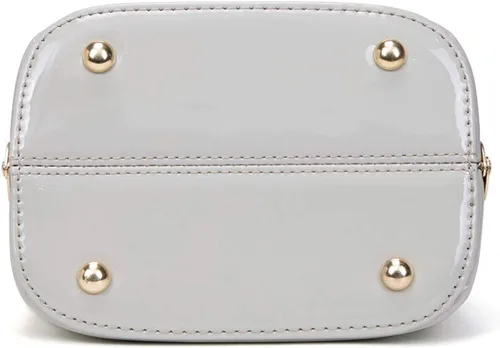 Vista 4 de LA TERRE Patent Leather Handbags for Women Top Handle Satchel Purses