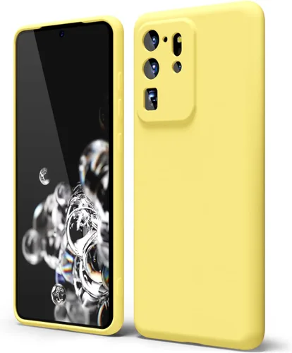 Vista 377 de oakxco Funda para teléfono Samsung Galaxy S8 de silicona líquida, delgada y fina de gel de goma suave TPU cubierta protectora simple llana