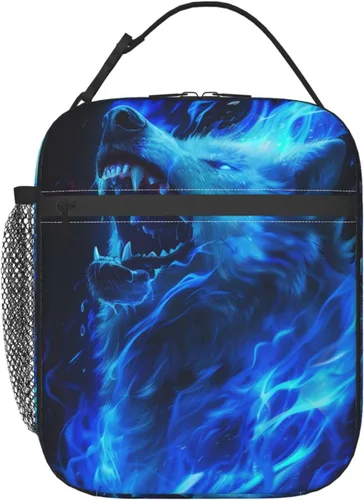 Vista 12 de Lonchera aislada para niños y niñas, lonchera de dinosaurio para el trabajo, picnic, escuela, viajes, senderismo, playa o pesca, bolsa de almuerzo