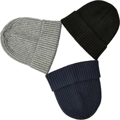 Vista 17 de Gorro de invierno para hombre y mujer, gorro de lana de punto para actividades al aire libre y uso diario