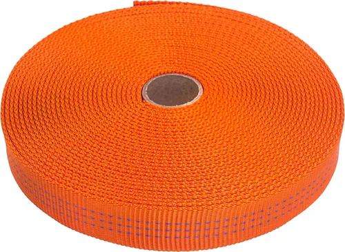 Vista 15 de GM CLIMBING - Cinta de correa tubular de nailon de 1 pulgada, certificada CE, UIAA, 4000 lb de alta resistencia para cuerda de rescate de escalada