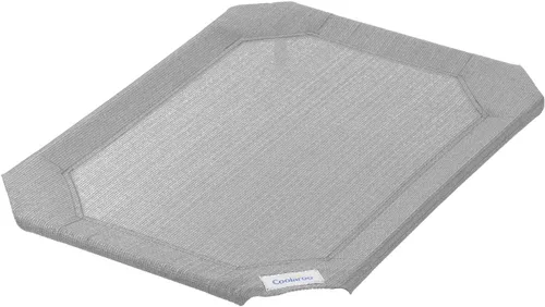 Vista 9 de Coolaroo The Original - Funda de repuesto para cama elevada para mascotas, tamaño mediano, azul acuático
