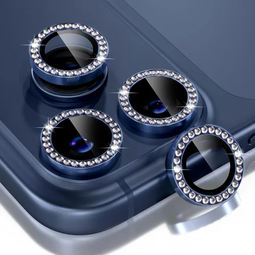 Vista 366 de Choiche Compatible para iPhone 16 Pro/iPhone 16 Pro Max Protector de Lente de Cámara, Vidrio Templado 9H Protector de Pantalla de Cubierta de Cámara