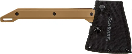 Vista 2 de Schrade Delta Class Backdraft Axe 19.5in with a 4.75in 3Cr13 Steel Blade and G10 Handle for Outdoor Survival, Camping, and Bushcraft