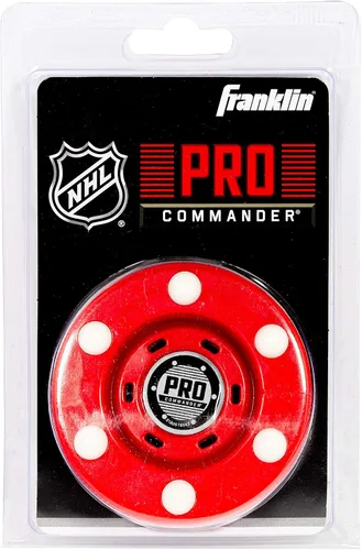 Vista 8 de Franklin Sports NHL - Discos de hockey sobre ruedas de calle, Pro Commander - Discos de hockey sobre ruedas para exteriores para práctica + Rojo - 1