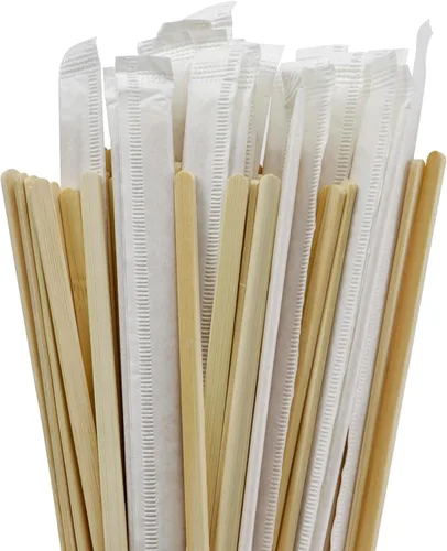 Vista 10 de 1000 unidades de palitos de café de bambú envueltos individualmente – Palitos para remover café de 5.5 pulgadas, palitos para remover para la barra