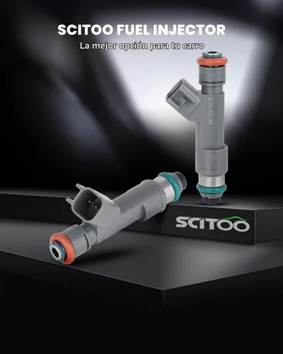 Vista 2 de SCITOO 12 agujeros 8pcs inyectores de combustible para Ford para E-150 4.6L 2011-2014