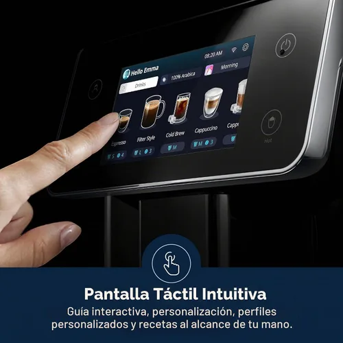 Vista 7 de De'Longhi PrimaDonna - Máquina de café espresso totalmente automática
