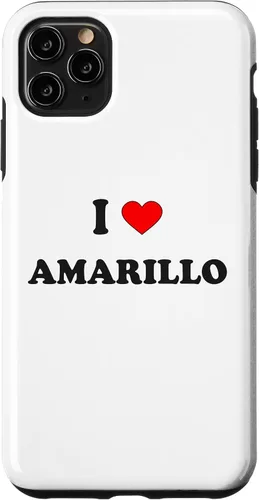 Vista 13 de I Heart Amarillo I Love Amarillo City Case for iPhone 16