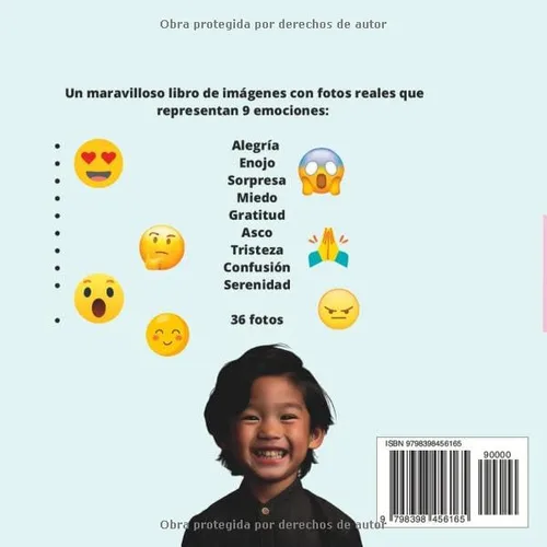 Vista 2 de El Gran Libro de Fotos de las Emociones Libro de Fotos para Bebés. Con Fotos Reales. Para los más Pequeños y los Adultos. (Spanish Edition)