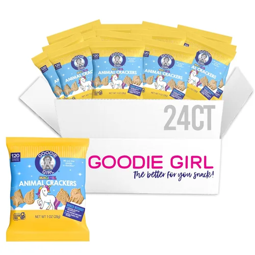 Vista 13 de Goodie Girl - Mini galletas de azúcar morena, galletas sin gluten para niños, paquetes de 100 calorías, sin maní, envueltas individualmente