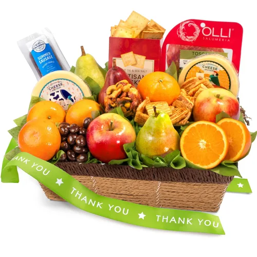 Vista 14 de A Gift Inside Cesta de frutas Sweet & Savory Farmstead