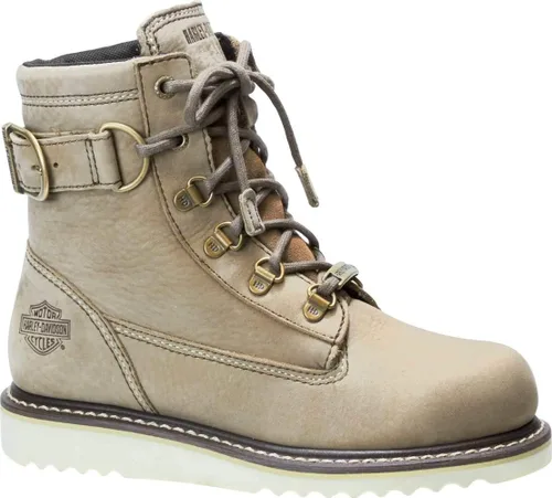 Vista 2 de Harley-Davidson D84468 - Botas de motocicleta para mujer Marconi de 6.0in, color negro o arena