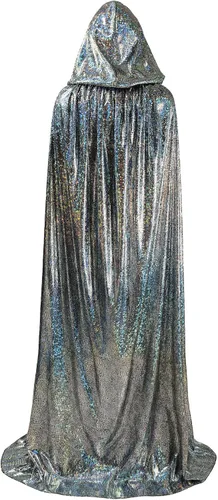 Vista 4 de Capa unisex de longitud completa con capucha para Halloween y Navidad