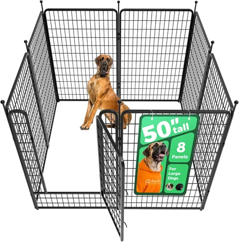 Vista 39 de FXW Rollick - Corralito para perros para patio, campamento con casa rodante, patentado, 24 pulgadas, 2 paneles Fácil instalación, resistente