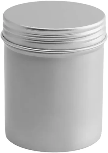 Vista 34 de Othmro Latas redondas de metal de 8.3 onzas, latas de aluminio, contenedores recargables de 8.5 fl oz, botellas de lata con tapa de tornillo