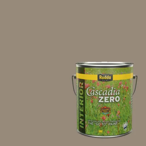 Vista 53 de Rodda Paint CASCADIA XL Pintura e imprimación satinada para exteriores en uno, cuarto de galón, Metropolis Mood